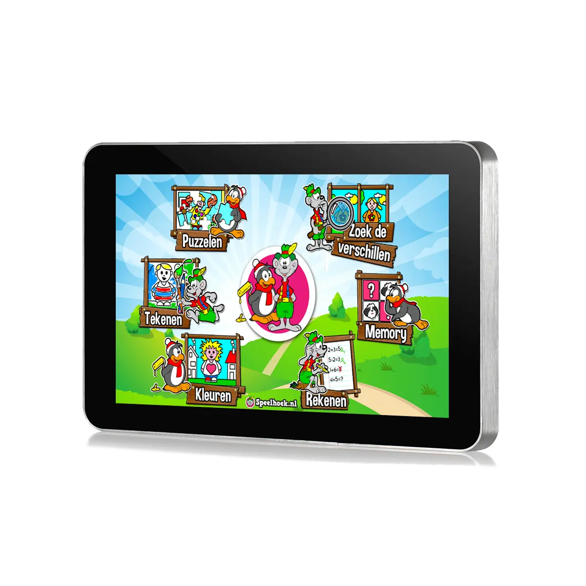 Cat Inbouw-Touchscreen-Fingerfun-Touchscreen-Kindertouchscreen-Speelhoek-Kinderhoek